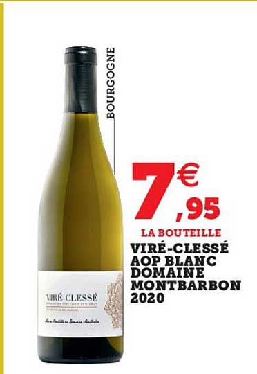 viré-clessé aop blanc domaine montbarbon 2020