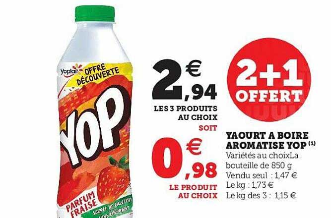 Yaourt à Boire Aromatisé Yop