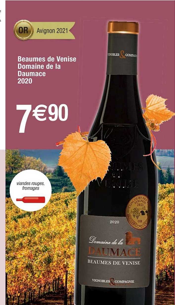 beaumes de venise domaine de la daumace 2020
