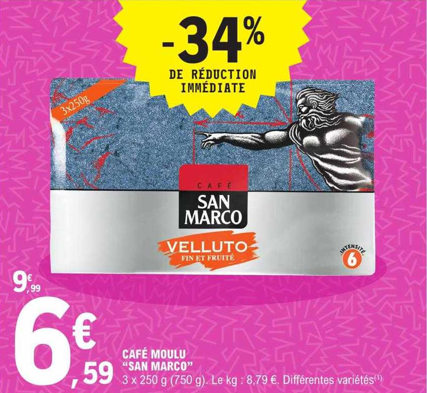 café moulu "san marco"