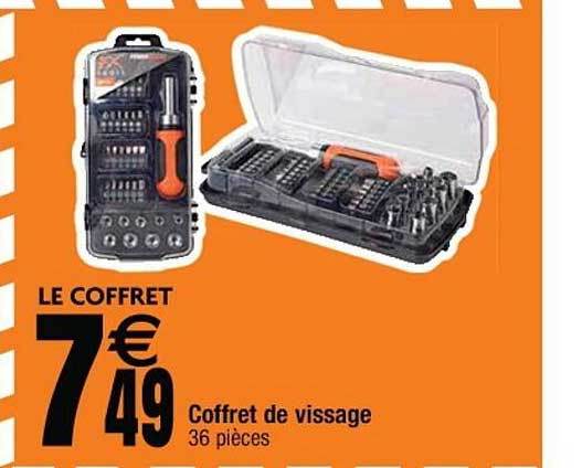 coffret de vissage