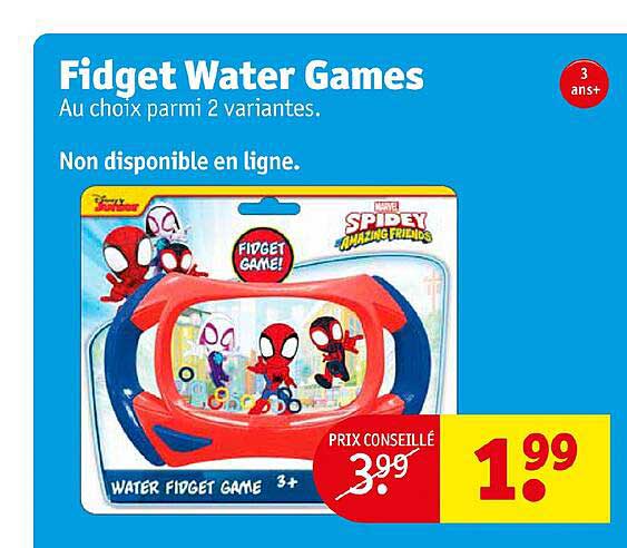 fidget water games
