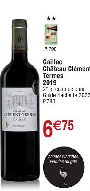 gaillac château clément termes 2019