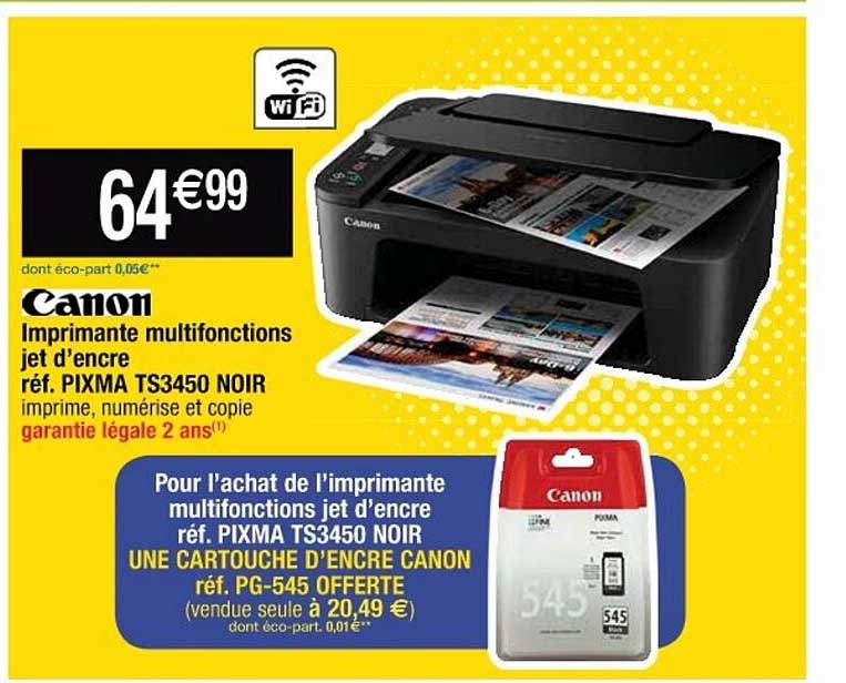 imprimante multifonctions jet d'encre canon