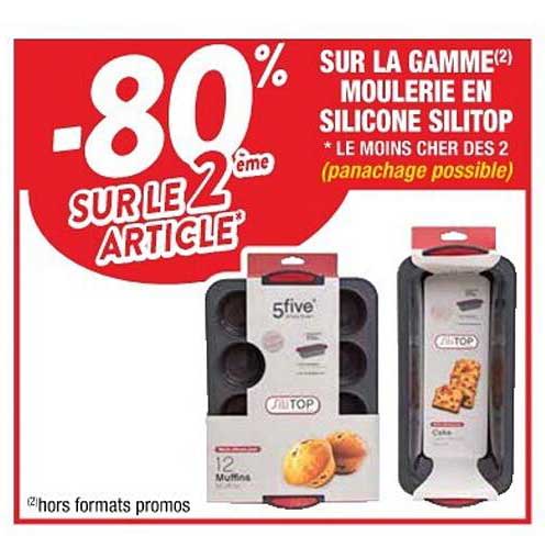 la gamme moulerie en silicone silitop