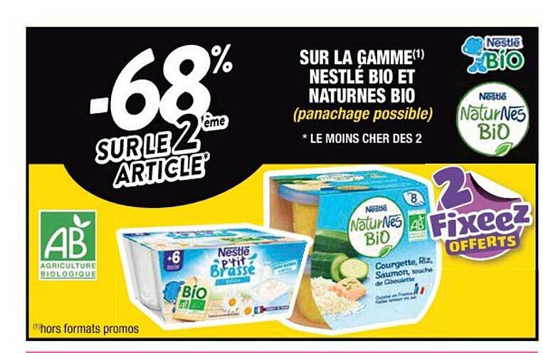 La Gamme Nestlé Bio Et Naturnes Bio