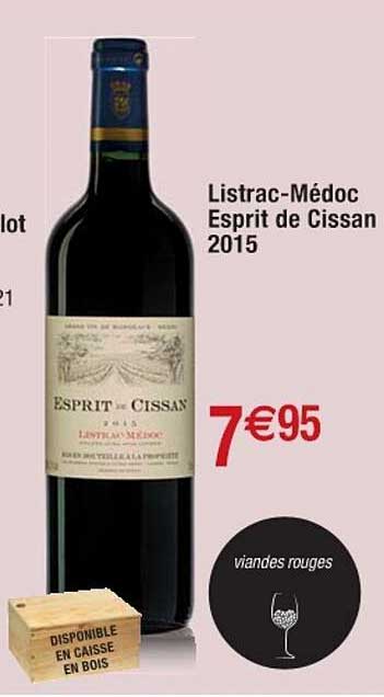 listrac-médoc esprit de cissan 2015
