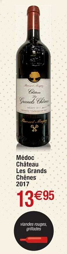 Médoc Château Les Grands Chênes 2017