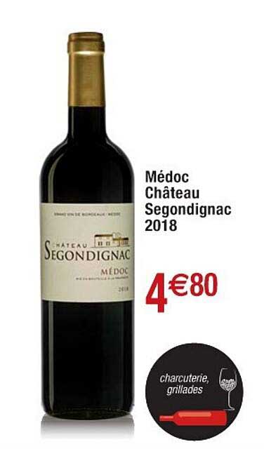 Médoc Château Segondignac 2018
