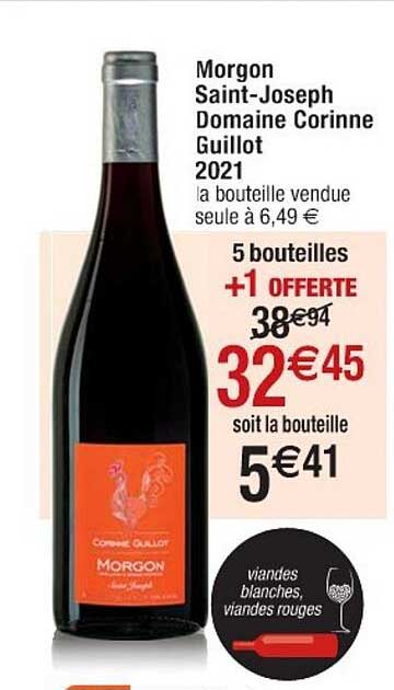 morgon saint-joseph domaine corrine guillot 2021