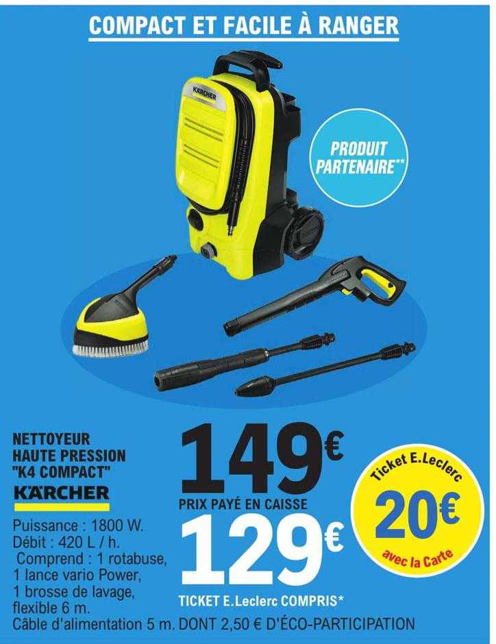 Nettoyeur Haute Pression "k4 Compact" Kärcher