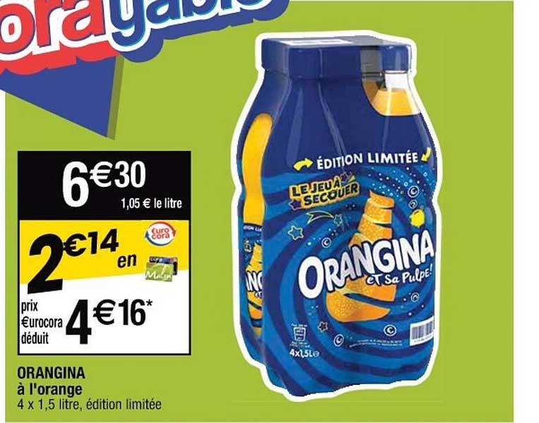 orangina à l'orange