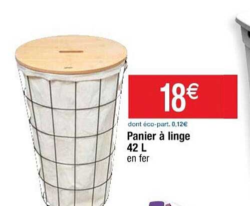 Panier à Linge 42 L