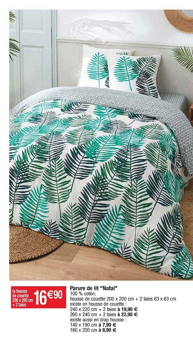 parure de lit "natal"
