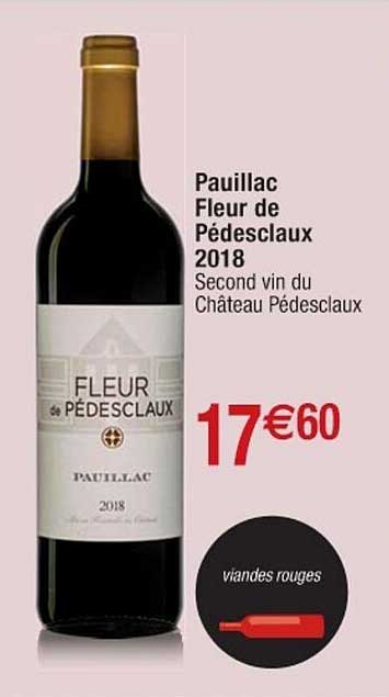 pauillac fleur de pédesclaux 2018