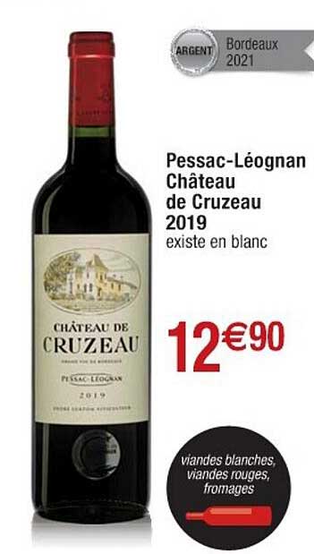 Pessac-léognan Château De Cruzeau 2019