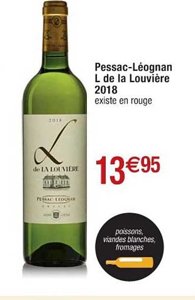 pessac-léognan l de la louvière 2018