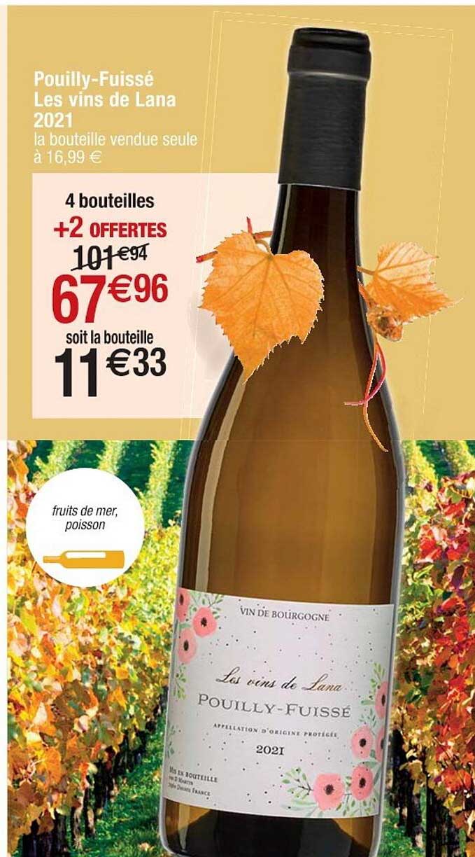 pouilly-fuissé les vins de lana 2021