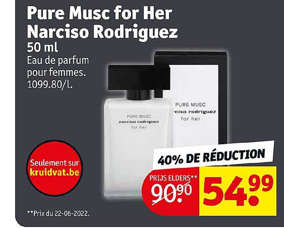 pure musc for her narciso rodriguez