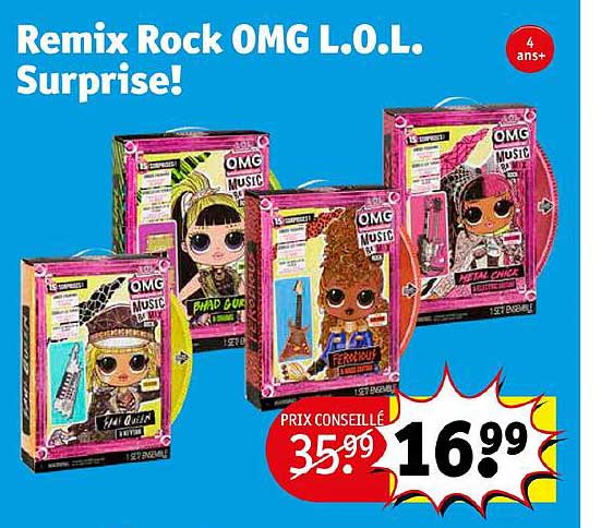 remix rock omg l.o.l. surprise!