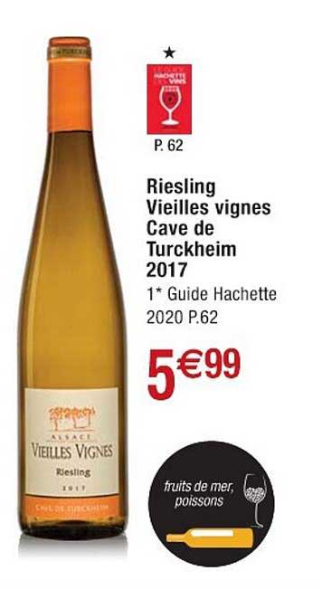 riesling vieilles vignes cave de turckheim 2017