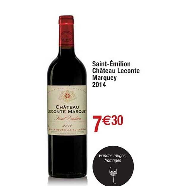 saint-émilion château leconte marquey
