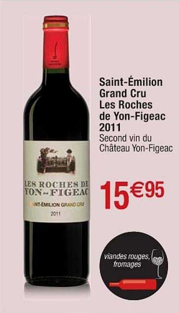 saint-émilion grand cru les roches de yon-figeac 2011