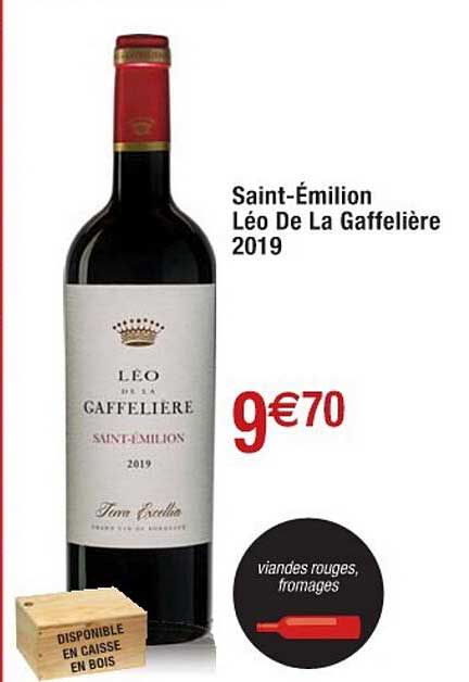 saint-émilion léo de la gaffelière 2019