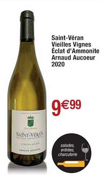 saint-véran vieilles vignes éclat d'ammonite arnaud aucoeur 2020