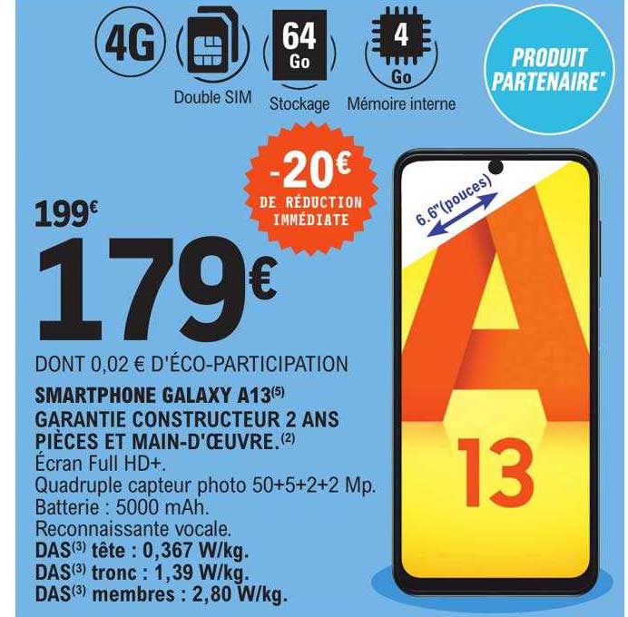 smartphone galaxy a13