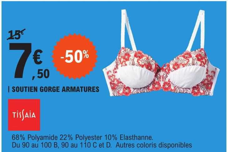 soutien gorge armatures
