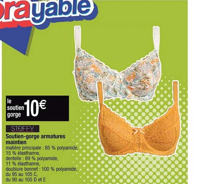 Soutien-gorge Armatures Maintien Steffy