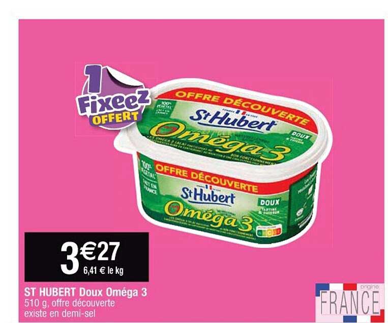 st hubert doux oméga 3