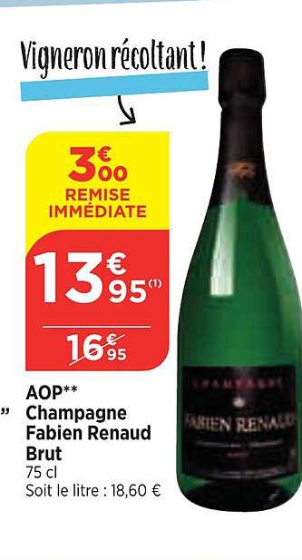 aop champagne fabien renaud brut