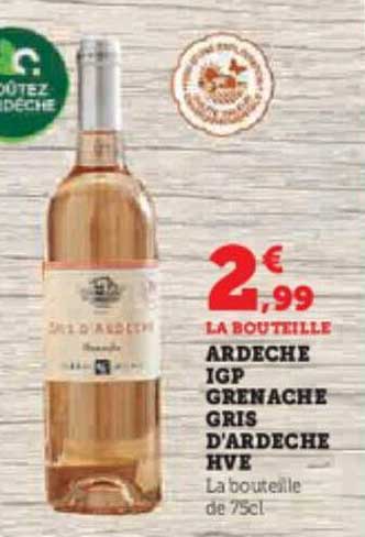 ardèche igp grenache gris d'ardèche hve