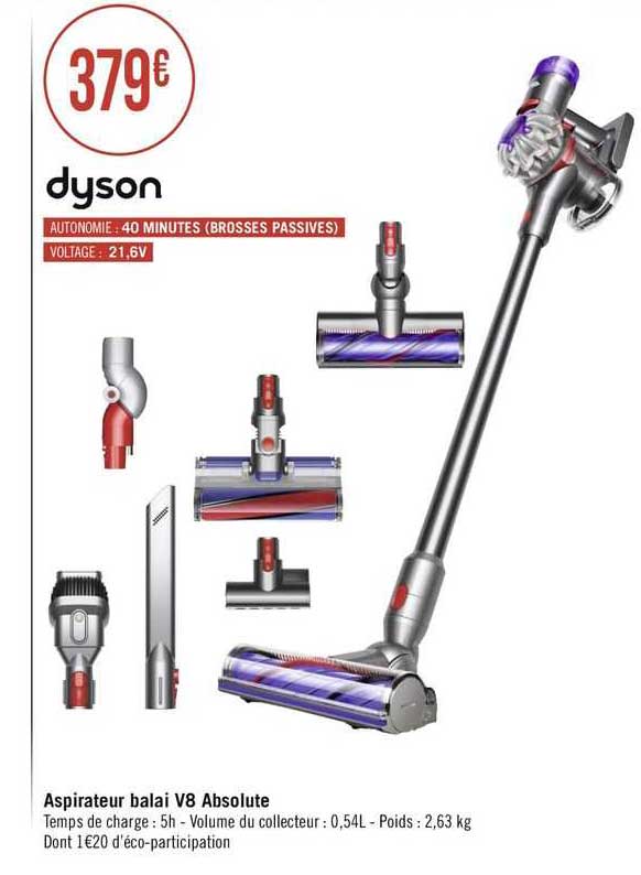 aspirateur balai v8 absolute dyson