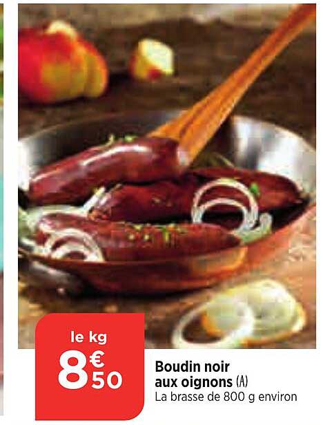 Boudin Noir Aux Oignons