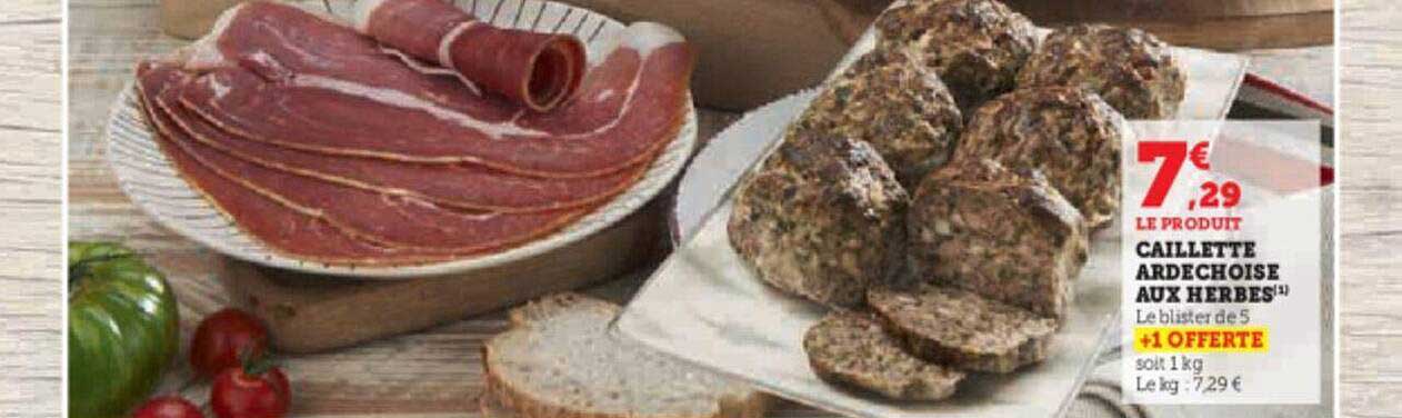 caillette ardechoise aux herbes