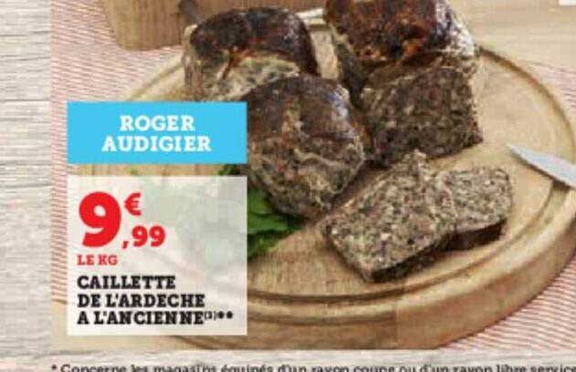 caillette de l'ardèche à l'ancienne