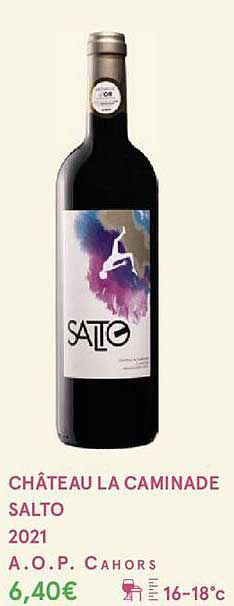 château la caminade salto 2021 a.o.p. cahors