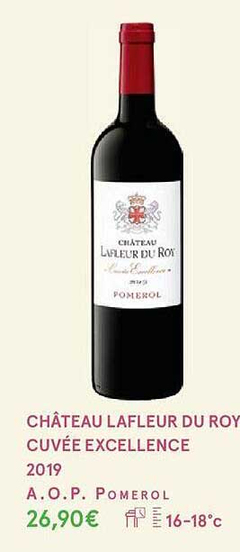 château lafleur du roy cuvée excellence 2019 a.o.p. pomerol