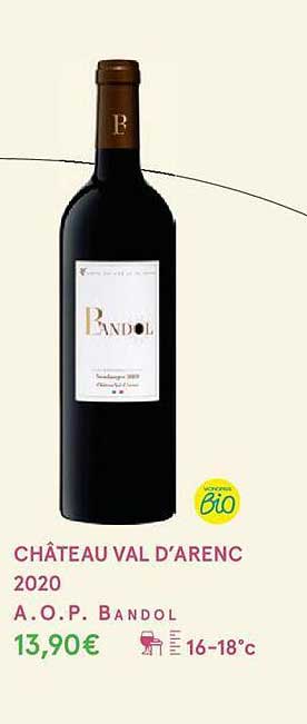 Château Val D'arenc 2020 A.o.p. Bandol