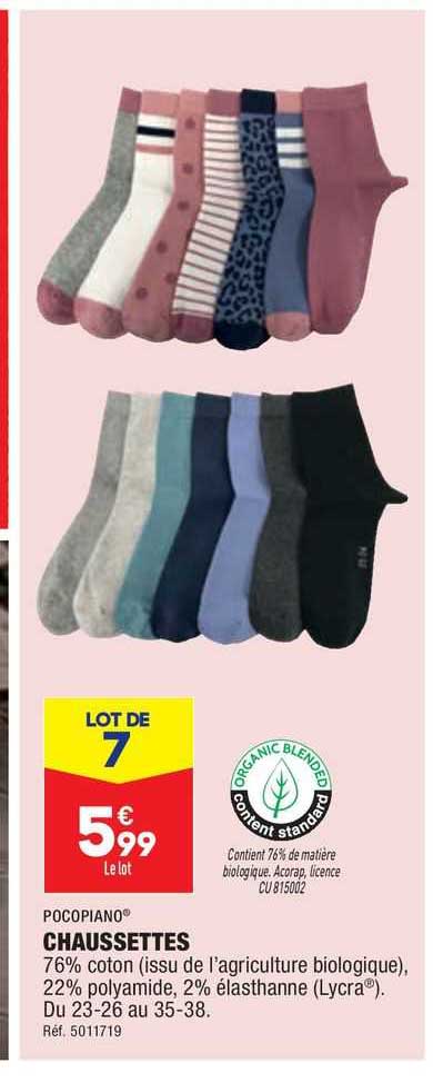 Chaussettes Pocopiano