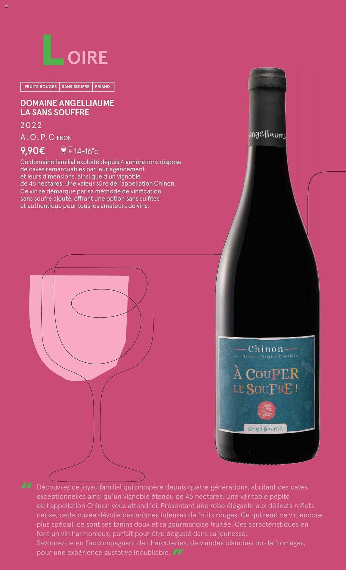 domaine angelliaume la sans souffre 2022