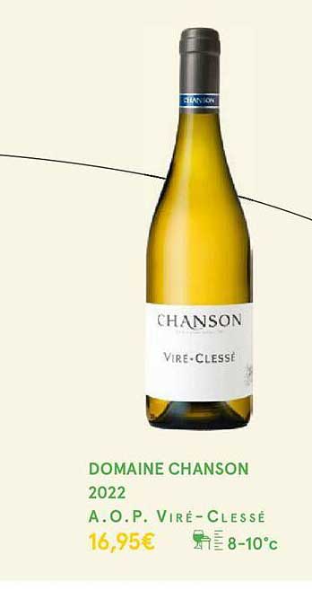 domaine chanson 2022 a.o.p. viré-clessé