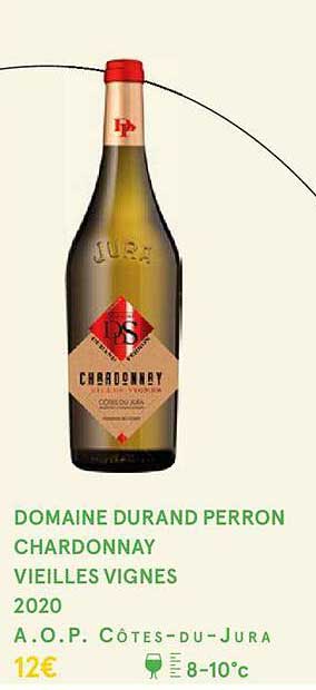 domaine durand perron chardonnay vieilles vignes 2020 a.o.p. côtes-du-jura
