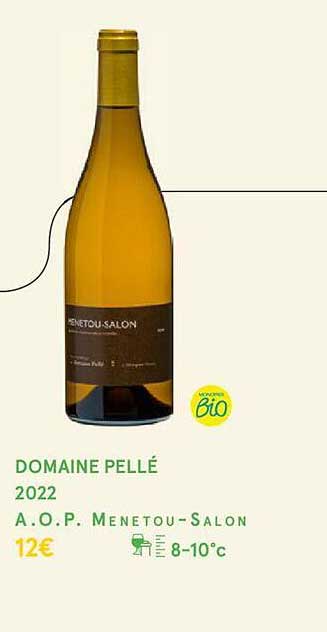 domaine pellé 2022  a.o.p.  menetou-salon