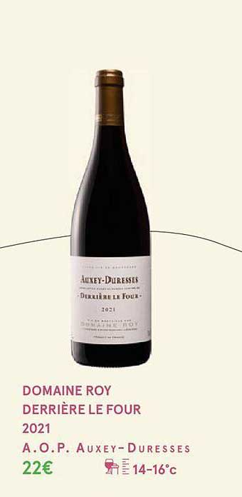 domaine roy derrière le four 2021 a.o.p. auxey-duresses