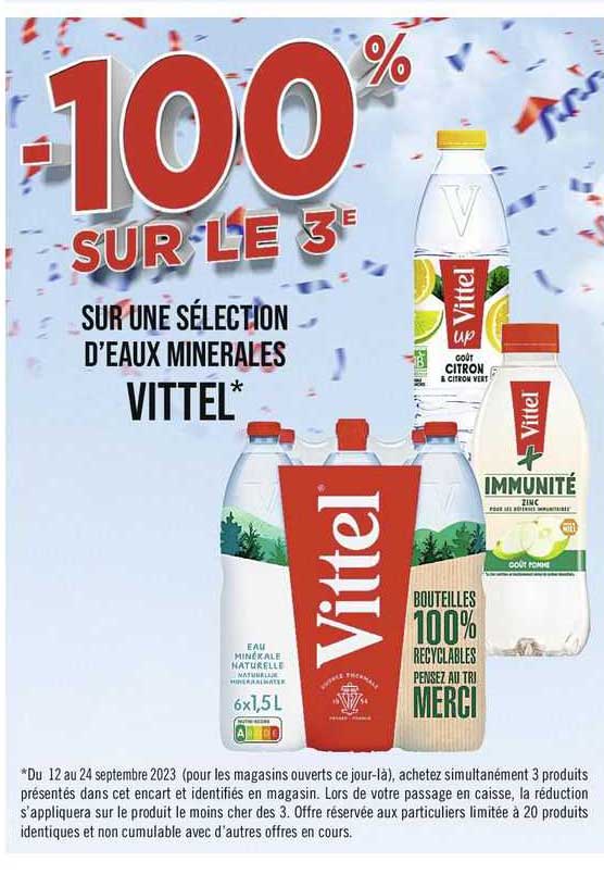eaux minérales vittel