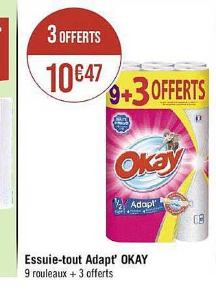 essuie-tout adapt' okay